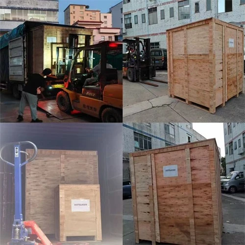 Shipment for big format laser machine Shipment for big format laser machine